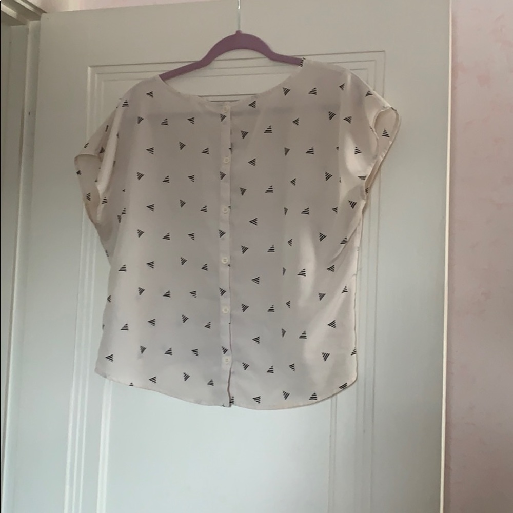 Triangle patterned blouse - Picture 2 of 2